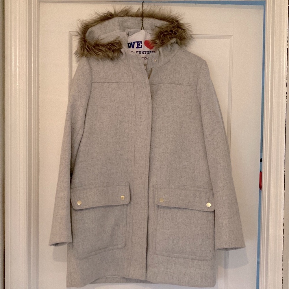 J Crew walking coat
